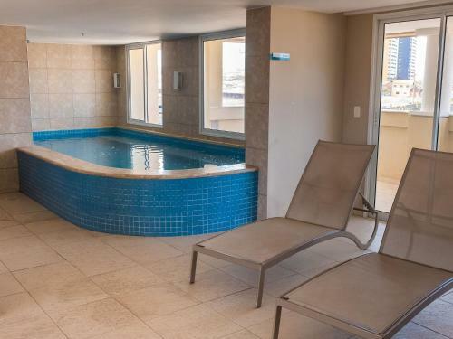 Apartamento Lindo Flat Com 2 Quartos Vista Total Mar
