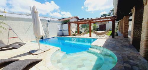 Casa Do Sonho, Piscina Aquecida, Bilhar, Wi-fi, 6 Su�tes Com Ar
