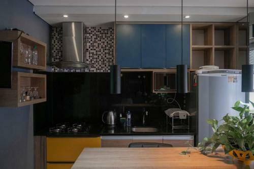 Apartamento Studio 314b Apto Com Garagem, Novinho, Moderno E Central