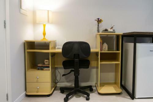 Apartamento Studio110b Apto Novo, Central, Com Terra�o E Garagem