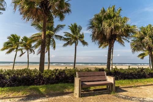 Apartamento Apto Aconchegante Com Varanda Na Praia Grande