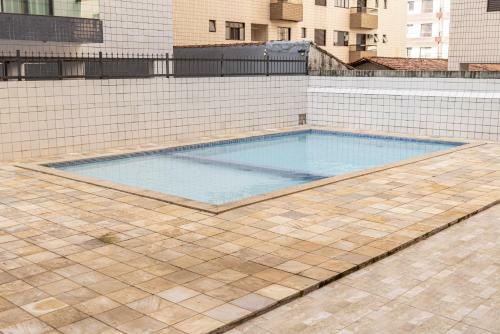 Apartamento Apto Aconchegante Com Varanda Na Praia Grande