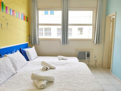 Apartamento Casal Na Praia de Copacabana Tc1206