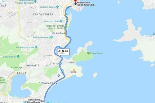 Apartamento 3 Quartos Ao Lado Da Praia de Copacabana E Arpoador!