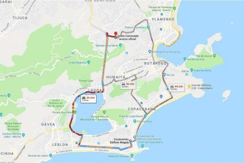 Apartamento 3 Quartos Ao Lado Da Praia de Copacabana E Arpoador!