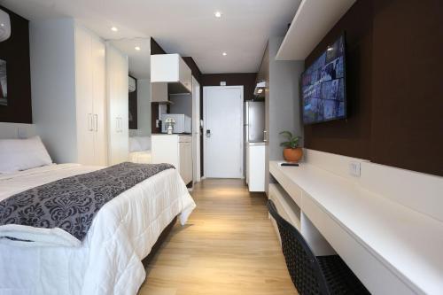 Apartamento Studio Augusta/freicaneca/s�rio Libanes Cd 304