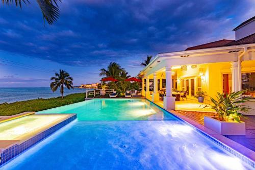 Villa Northwinds At Orange Hill Beach Private Pool