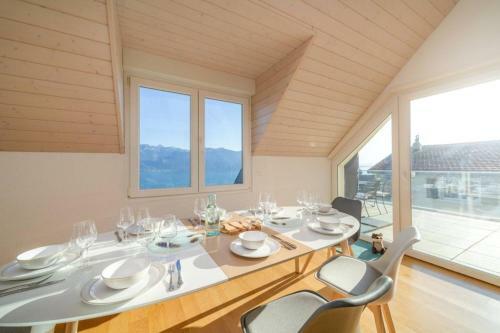 Apartamento Modern 4bd Duplex In Chardonne With Lake View