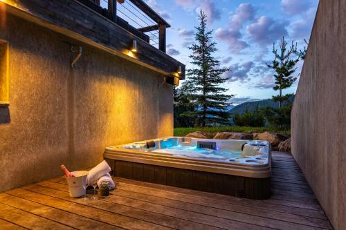 Luxury Spa Chalet With Jacuzzi And Sauna