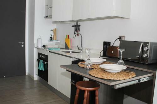 Apartamento Hermoso Studio Amplio Y Terraza E Insuperable Vista Servicio Hom