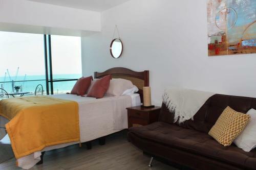 Apartamento Hermoso Studio Amplio Y Terraza E Insuperable Vista Servicio Hom