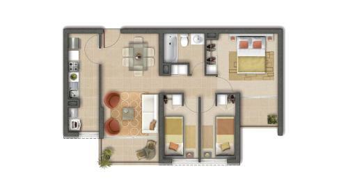 Apartamento Condominio Alto Hacienda - Coquimbo