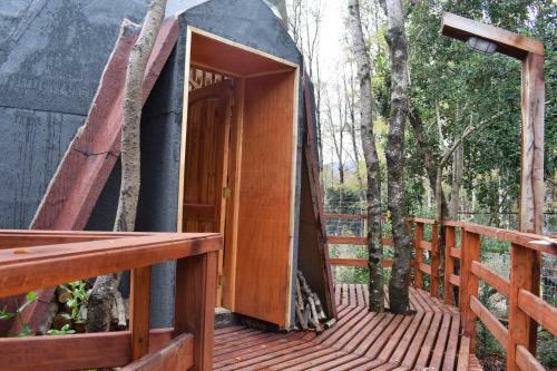 Jard�n De Domos: Pucon