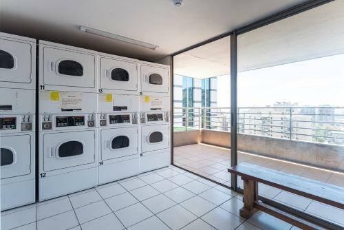 Apartamento Urban Forest- 1br, Metro, Wifi, Pool, Gym, Mall