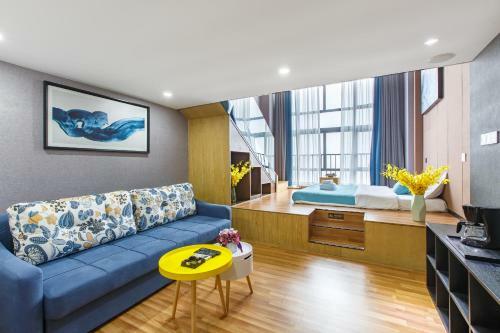 Lavendar Duplex Apartment