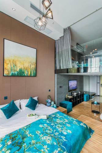 Lavendar Duplex Apartment