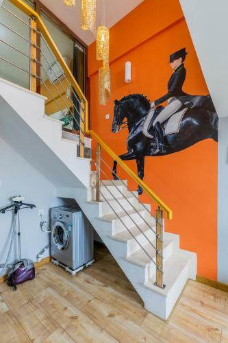 Lavendar Duplex Apartment