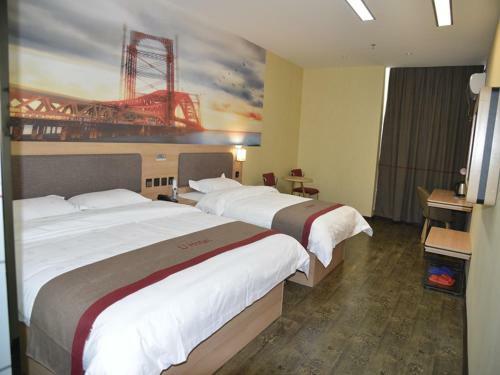 Thank Inn Chain Hotel Shandong Linyi Linshu County Wanhao