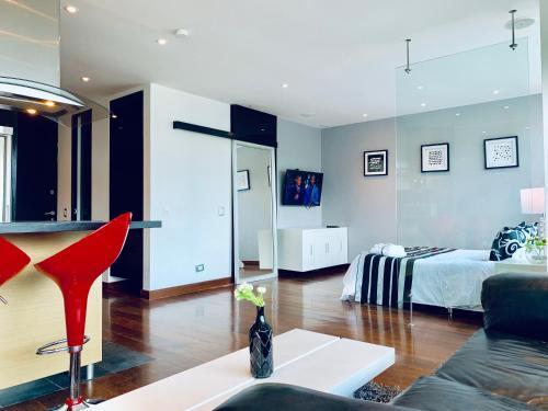 Apartamento Modern Studio - Pool, Gym - Near Everything.