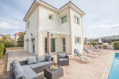 Villa Protaras Kentro Lovely 3bdr Protaras Villa With Private Pool Close To Fig Tree Bay