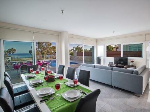 Villa Mesogi Seafront Stunning 4bdr Fontline Protaras Villa