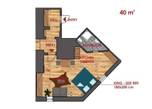 Apartamento Romantic Studio In Old Town Prague