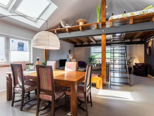 Sprawling Apartment In Birresborn With Balcony, Barbeque