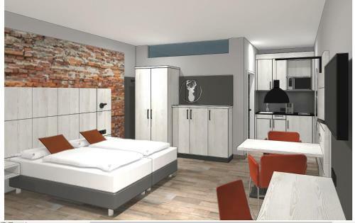 Boardinghouse Hirsch - Apartments In Kork