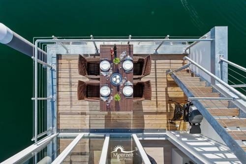 Wasserhaus Blau Im Meer