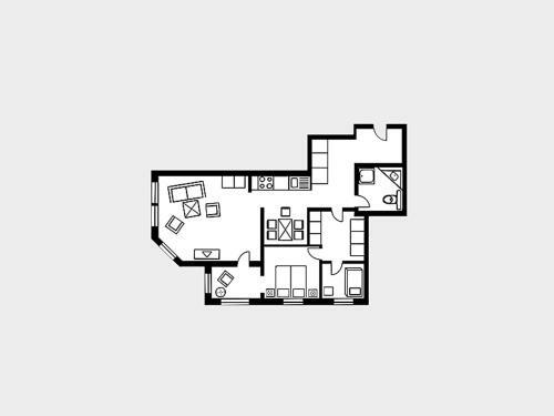 Apartamento Strandvillen Binz 3-zimmer Sv 707