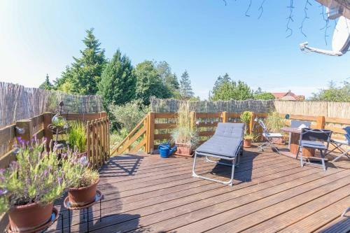 Ferienhaush�lfte Seeblick Rosalie