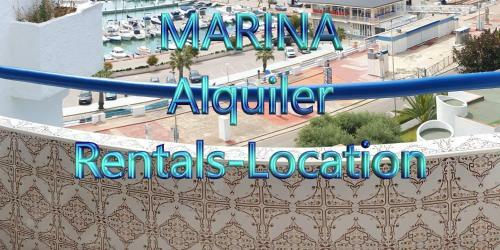 Apartamento Atico Con Terraza Frontal Al Puerto Marina Albert Villas