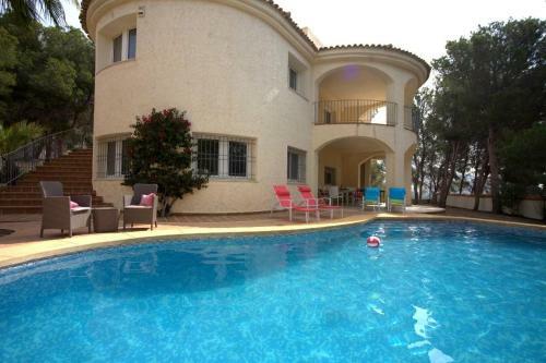 Altea La Vella Villa Sleeps 9 Pool Air Con Wifi