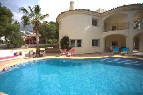 Altea La Vella Villa Sleeps 9 Pool Air Con Wifi