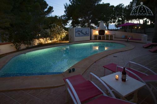 Altea La Vella Villa Sleeps 9 Pool Air Con Wifi