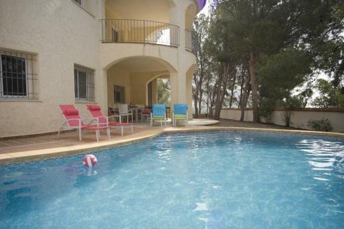 Altea La Vella Villa Sleeps 9 Pool Air Con Wifi