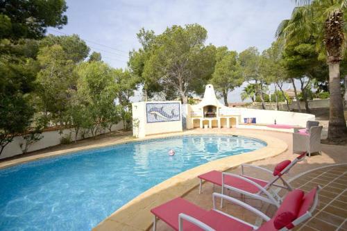 Altea La Vella Villa Sleeps 9 Pool Air Con Wifi