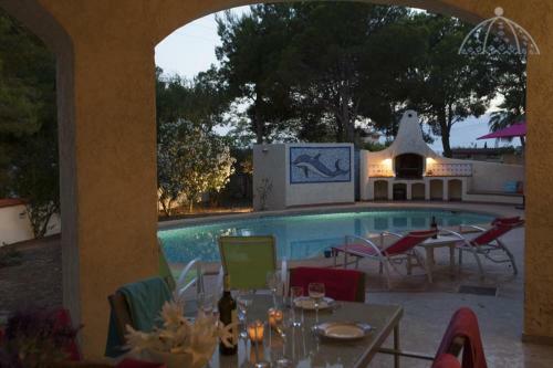 Altea La Vella Villa Sleeps 9 Pool Air Con Wifi