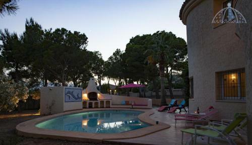 Altea La Vella Villa Sleeps 9 Pool Air Con Wifi