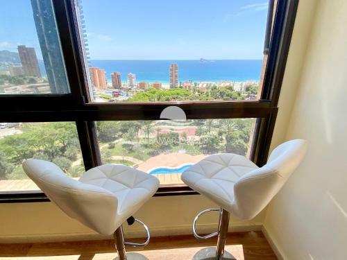 Apartment Coblanca With Sea View In Benidorm
