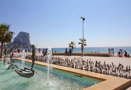 Calpe Apartment Sleeps 3 Pool Air Con Wifi T792070
