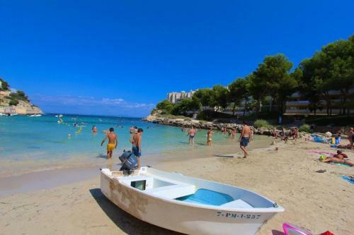 The Villa Located In Cala Vinyes, Has A Private Pool