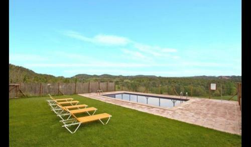 Villa In Casserres Sleeps 14 With Pool