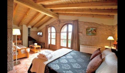 Villa In Casserres Sleeps 15 With Pool