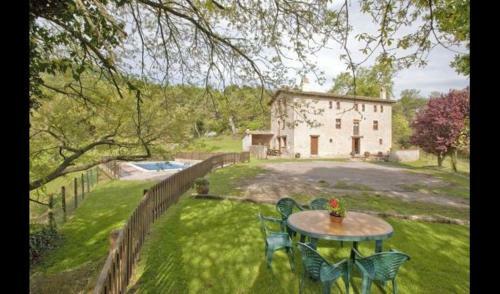 Villa In Casserres Sleeps 15 With Pool