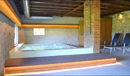 Villa In Casserres Sleeps 15 With Pool