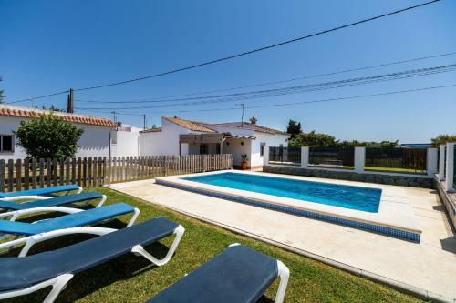 Casa Carlos Con Piscina Privada En Conil