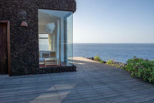 Unique Volcanic House By The Sea