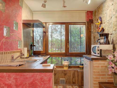Rustic Apartment With Garden, Swimming Pool And Spa In Galapagar