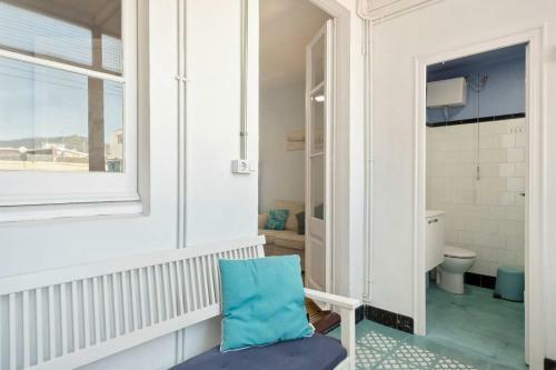 Apartamento Vintage Blue House With Balcony